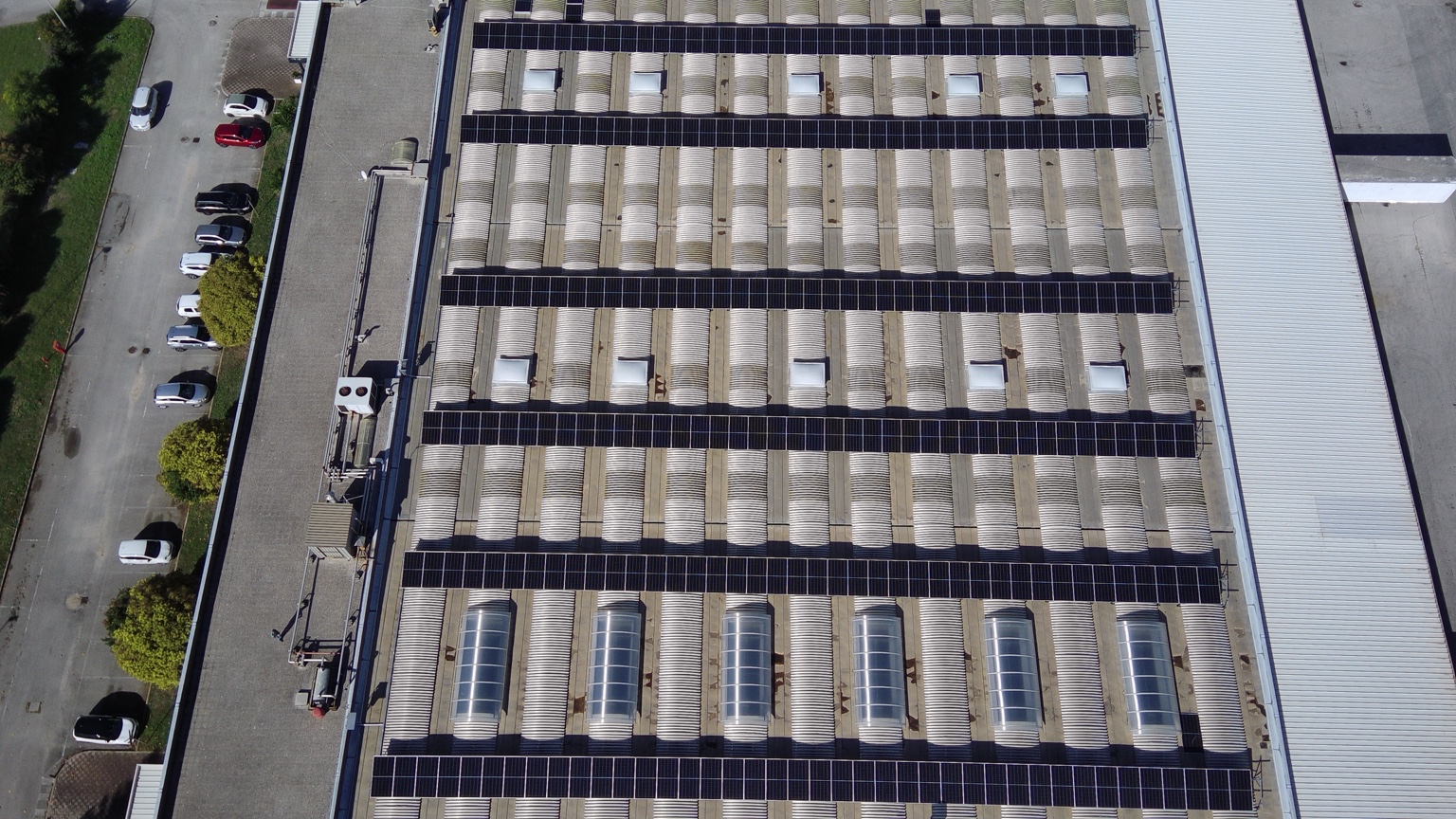 Impianto fotovoltaico industriale