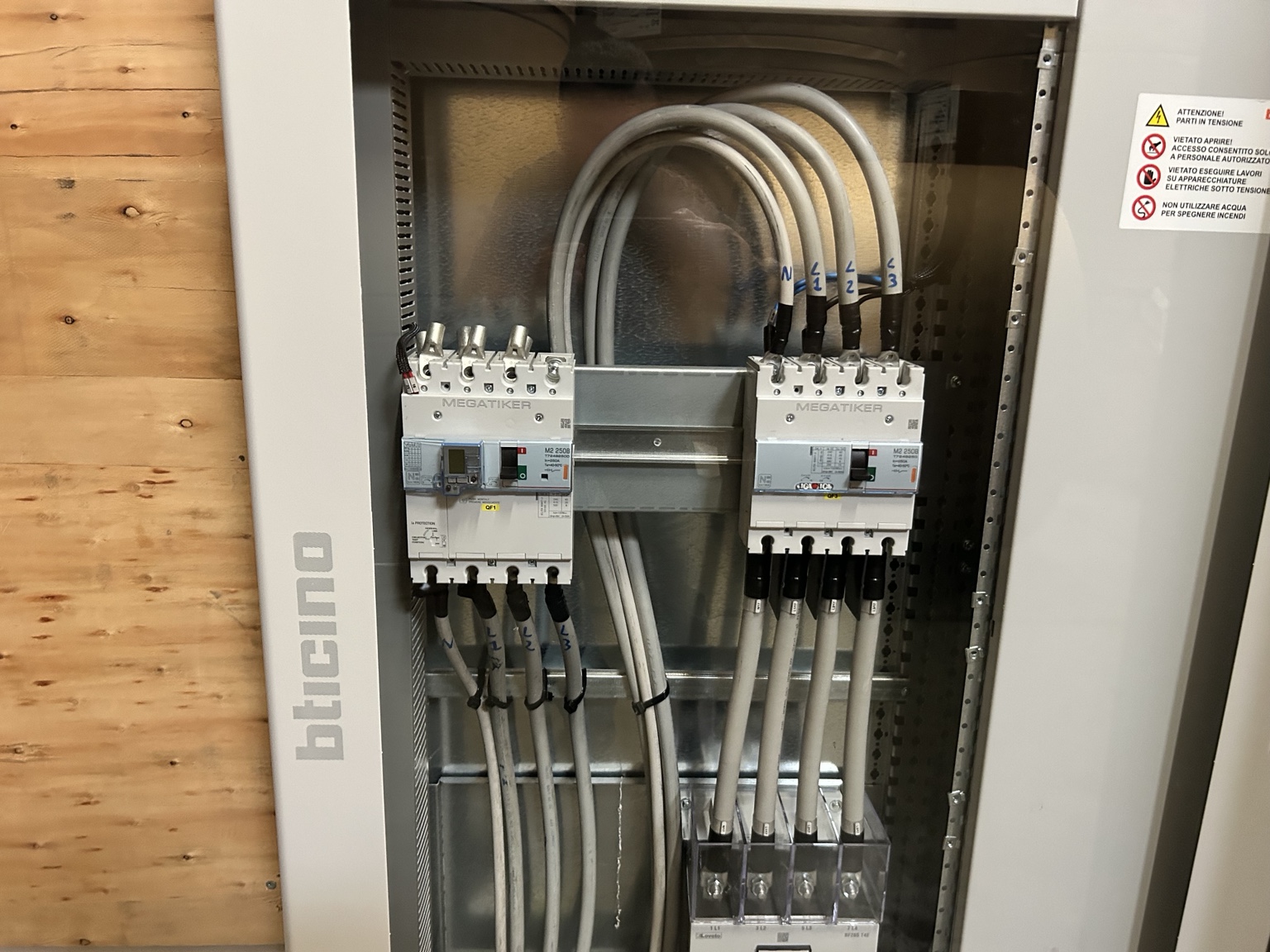 Quadro elettrico industriale
